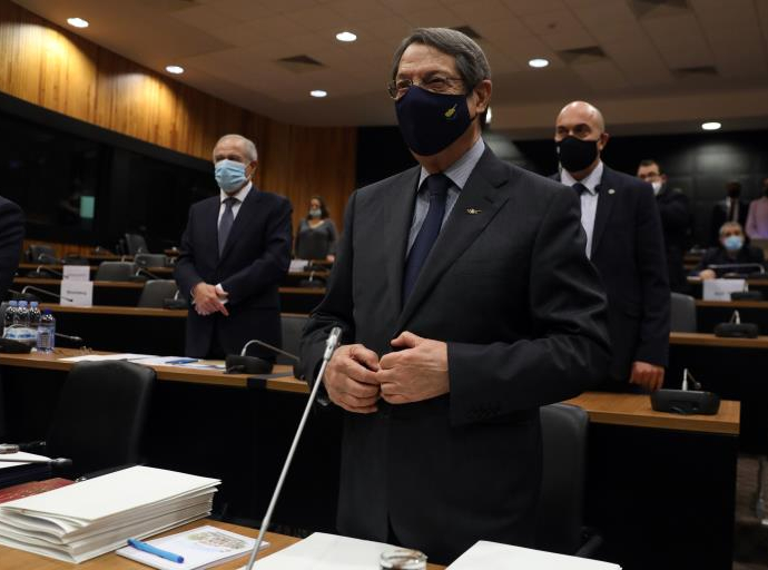 Κατέθεσε ο Πρόεδρος Αναστασιάδης στην Ερευνητική Επιτροπή